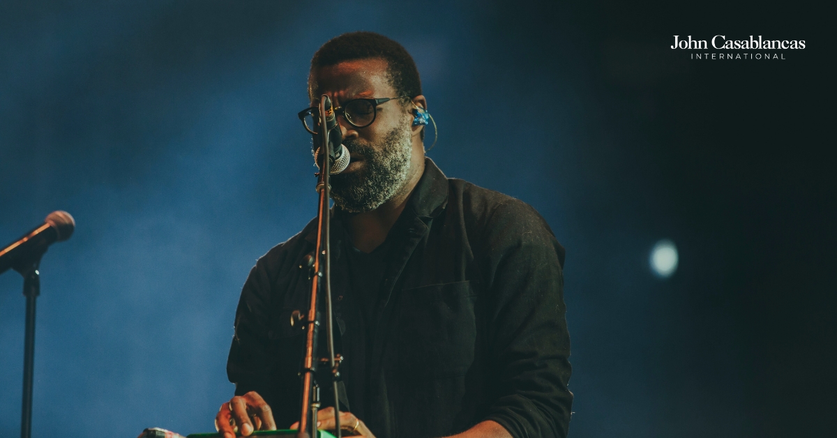 one singer performing on a stage