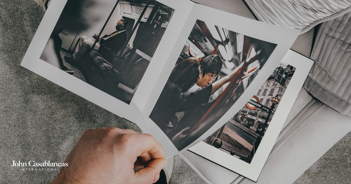 a photogeraphy portfolio book